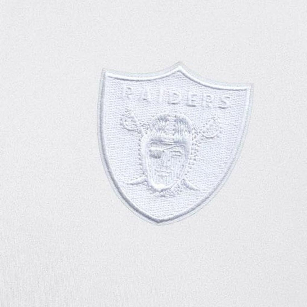 Las Vegas Raiders Antigua Generation Quarter-Zip Top White