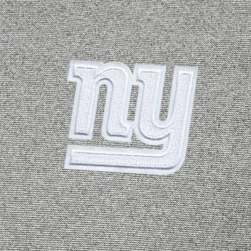New York Giants Antigua Subtle Quarter-Zip Top Heather Gray