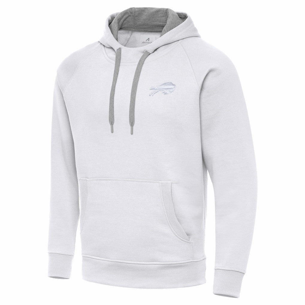 Buffalo Bills Antigua Victory Pullover Hoodie White
