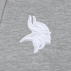 Minnesota Vikings Antigua Victory Pullover Hoodie Heather Gray