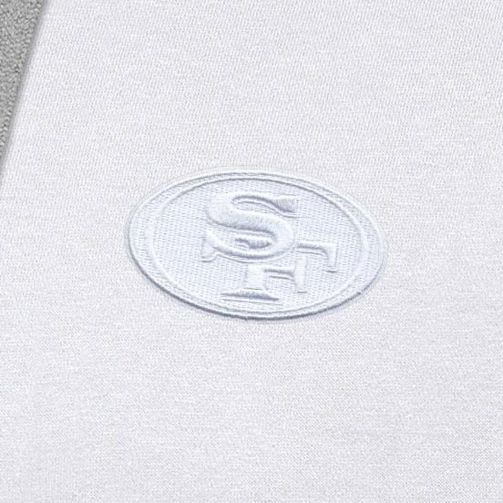 San Francisco 49ers Antigua Victory Pullover Hoodie White
