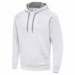 New York Giants Antigua Victory Pullover Hoodie White