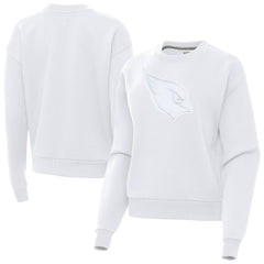 Arizona Cardinals Antigua Women's Victory Pullover Sweatshirt White