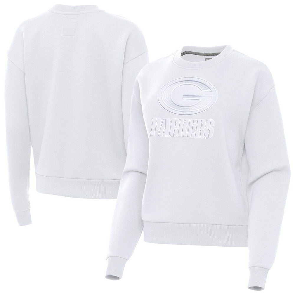 Green Bay Packers Antigua Women's Victory Pullover Sweatshirt White