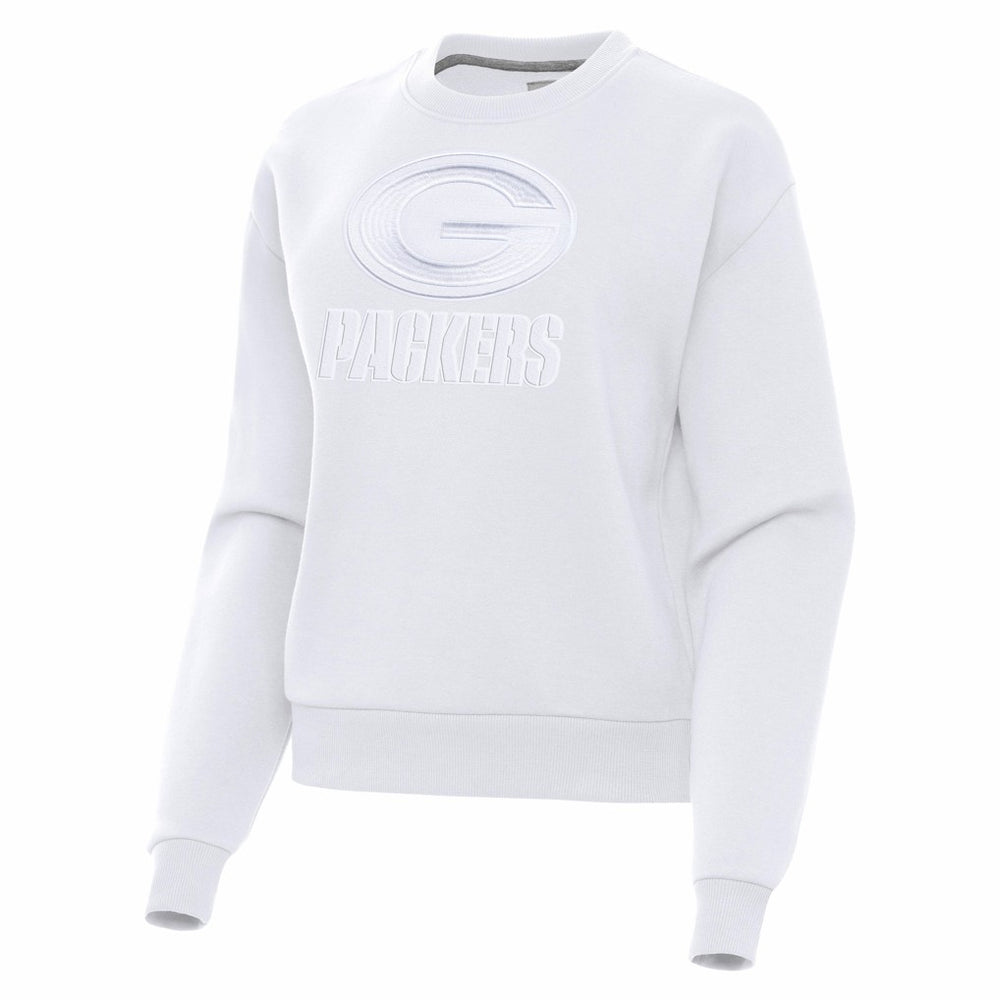 Green Bay Packers Antigua Women's Victory Pullover Sweatshirt White