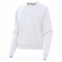 Jacksonville Jaguars Antigua Women's Victory Pullover Sweatshirt White