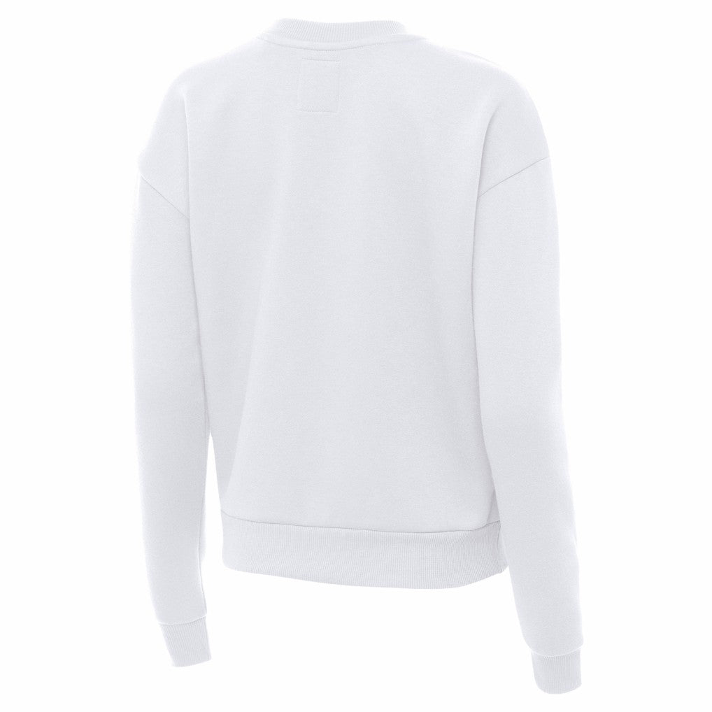 Las Vegas Raiders Antigua Women's Victory Pullover Sweatshirt White