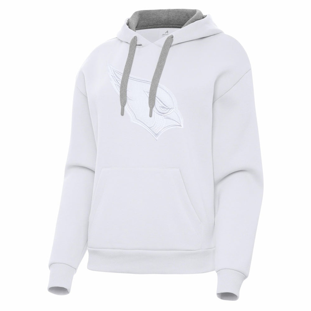 Arizona Cardinals Antigua Women's Victory Pullover Hoodie White