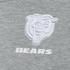 Chicago Bears Antigua Women's Victory Crew Pullover Sweatshirt Heather Gray