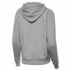 New England Patriots Antigua Women's Victory Pullover Hoodie Heather Gray