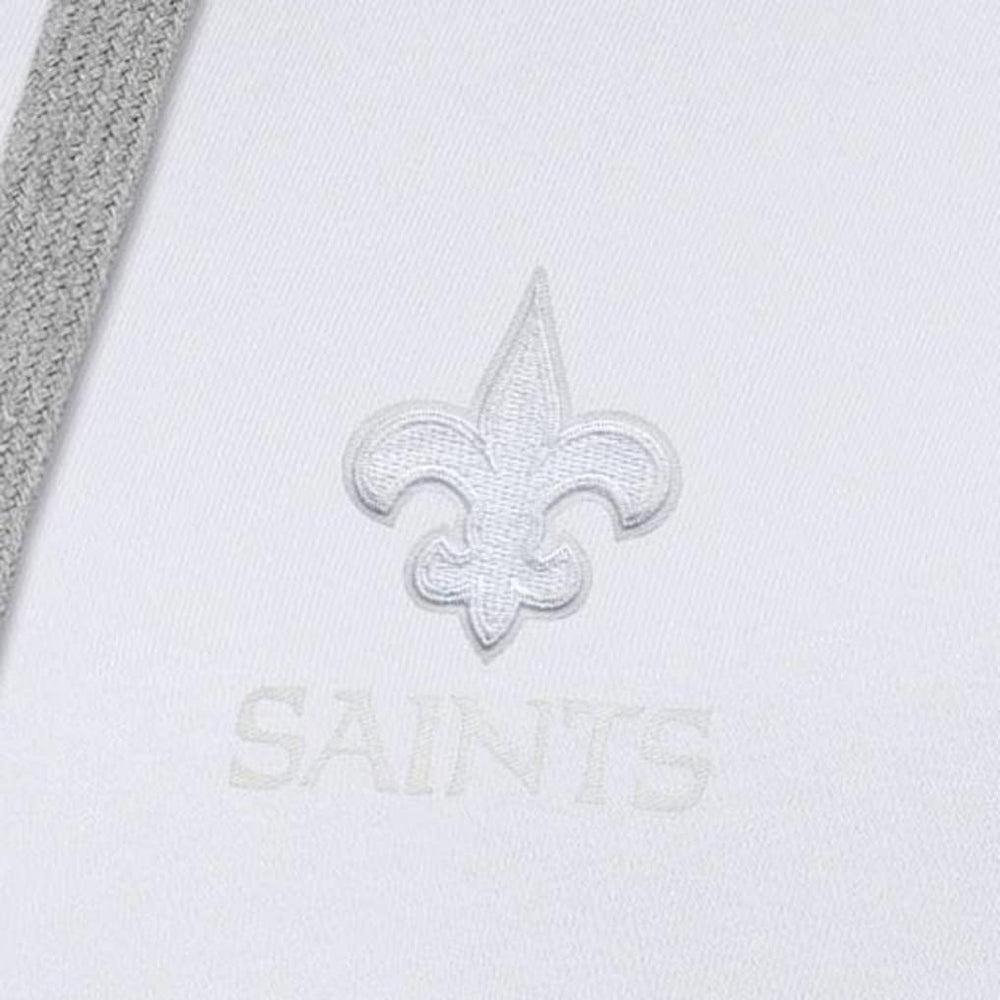 New Orleans Saints Antigua Women's Victory Pullover Hoodie White