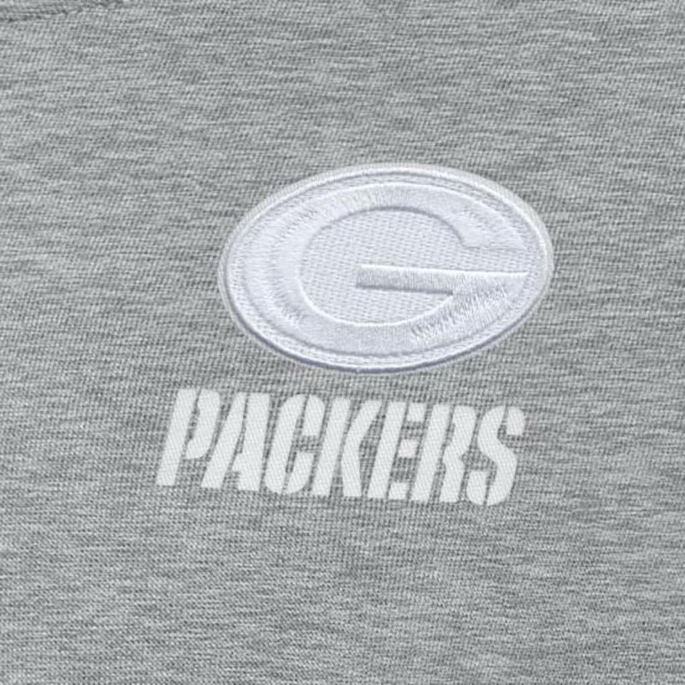 Green Bay Packers Antigua Women's Victory Crew Pullover Sweatshirt Heather Gray