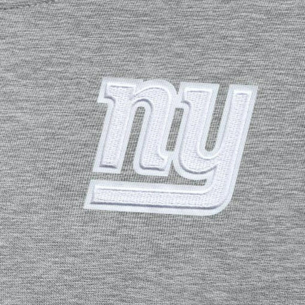 New York Giants Antigua Women's Victory Crew Pullover Sweatshirt Heather Gray
