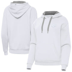 Kansas City Chiefs Antigua Women's Victory Pullover Hoodie White