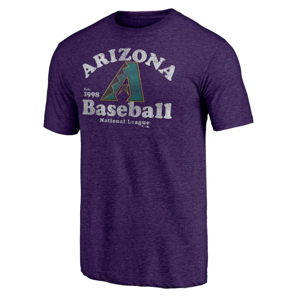 Arizona Diamondbacks Purple Cooperstown Collection Our Game Tri-Blend T-Shirt - MLB Sale