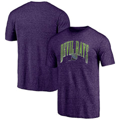 Tampa Bay Rays Purple Cooperstown Collection Line Corps Tri-Blend T-Shirt - MLB Discount