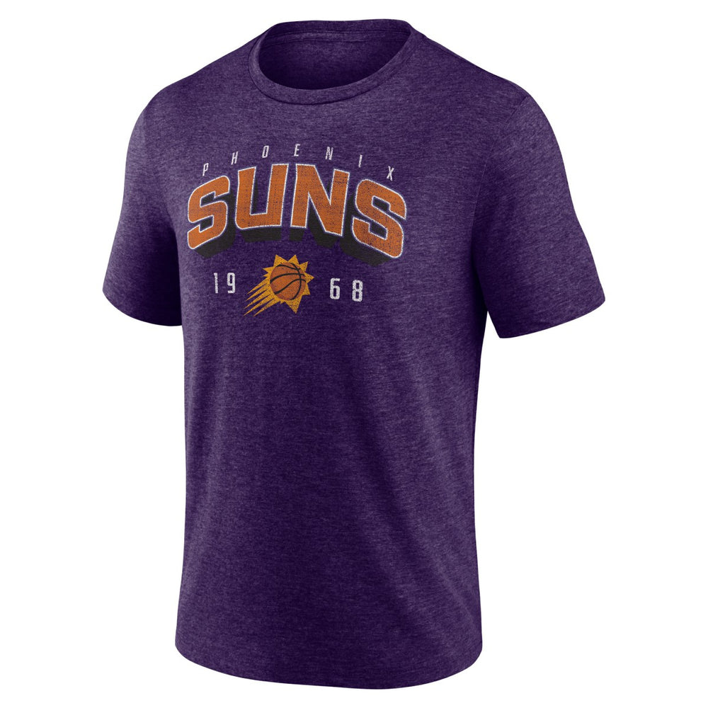 Phoenix Suns Purple Backboard Tri-Blend T-Shirt