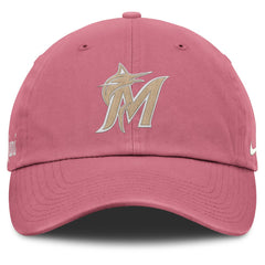 Miami Marlins Nike Unisex Mother's Day Club Adjustable Hat - Pink - Nike Lifestyle