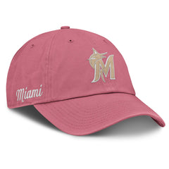 Miami Marlins Nike Unisex Mother's Day Club Adjustable Hat - Pink - Nike Lifestyle