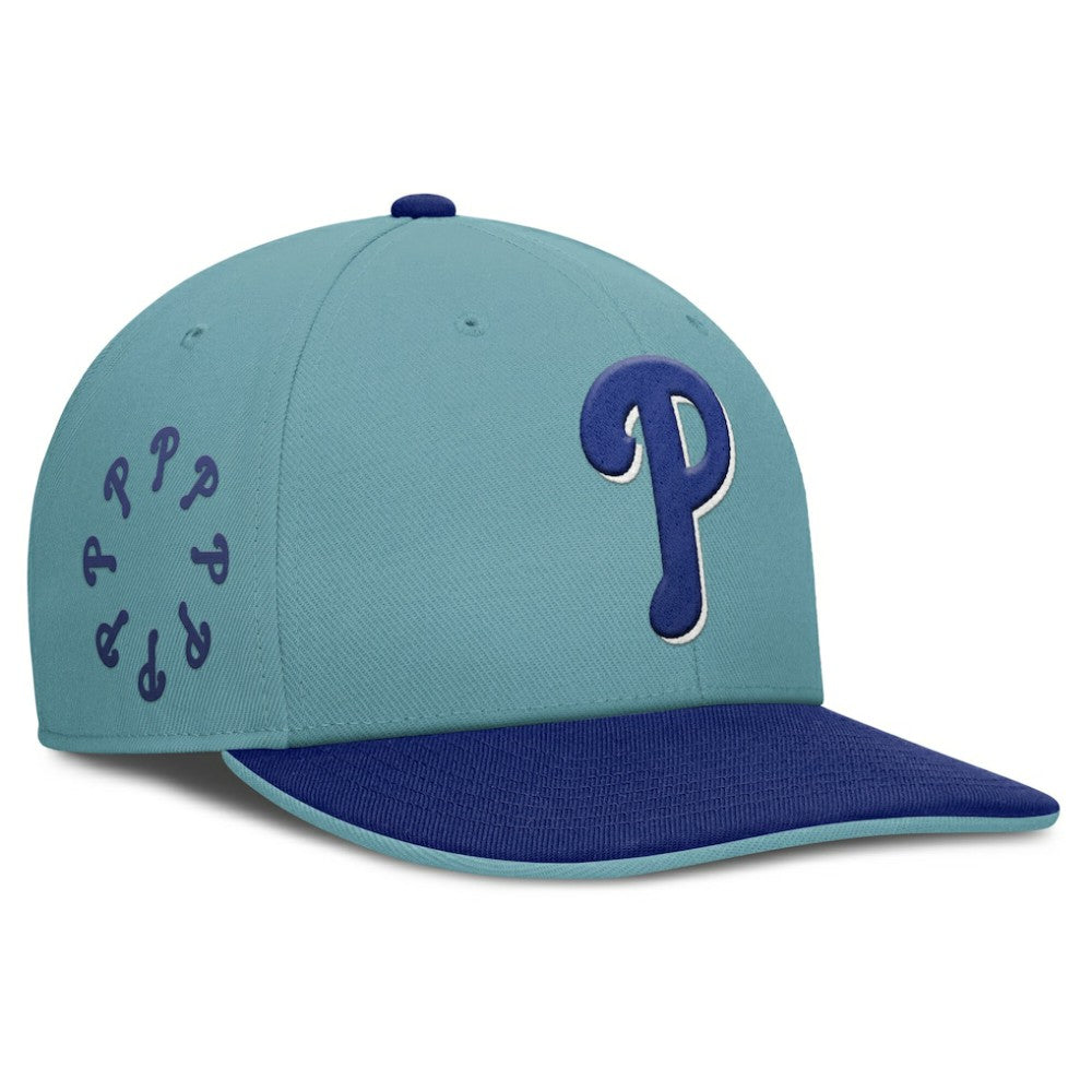 Philadelphia Phillies Nike Father's Day Pro Performance Snapback Hat - Turquoise - Nike Online