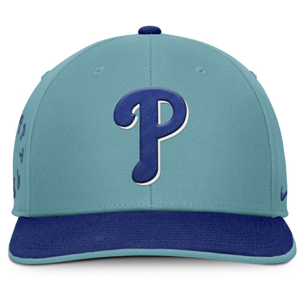 Philadelphia Phillies Nike Father's Day Pro Performance Snapback Hat - Turquoise - Nike Online