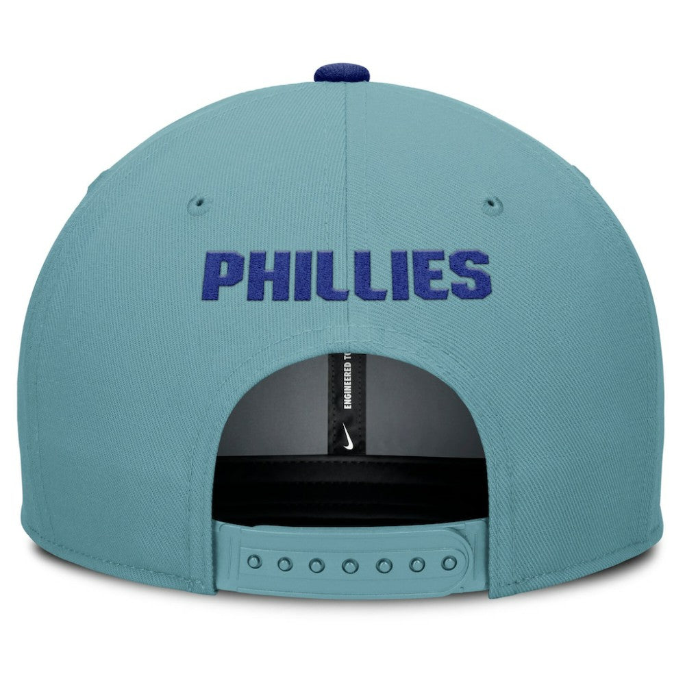 Philadelphia Phillies Nike Father's Day Pro Performance Snapback Hat - Turquoise - Nike Online