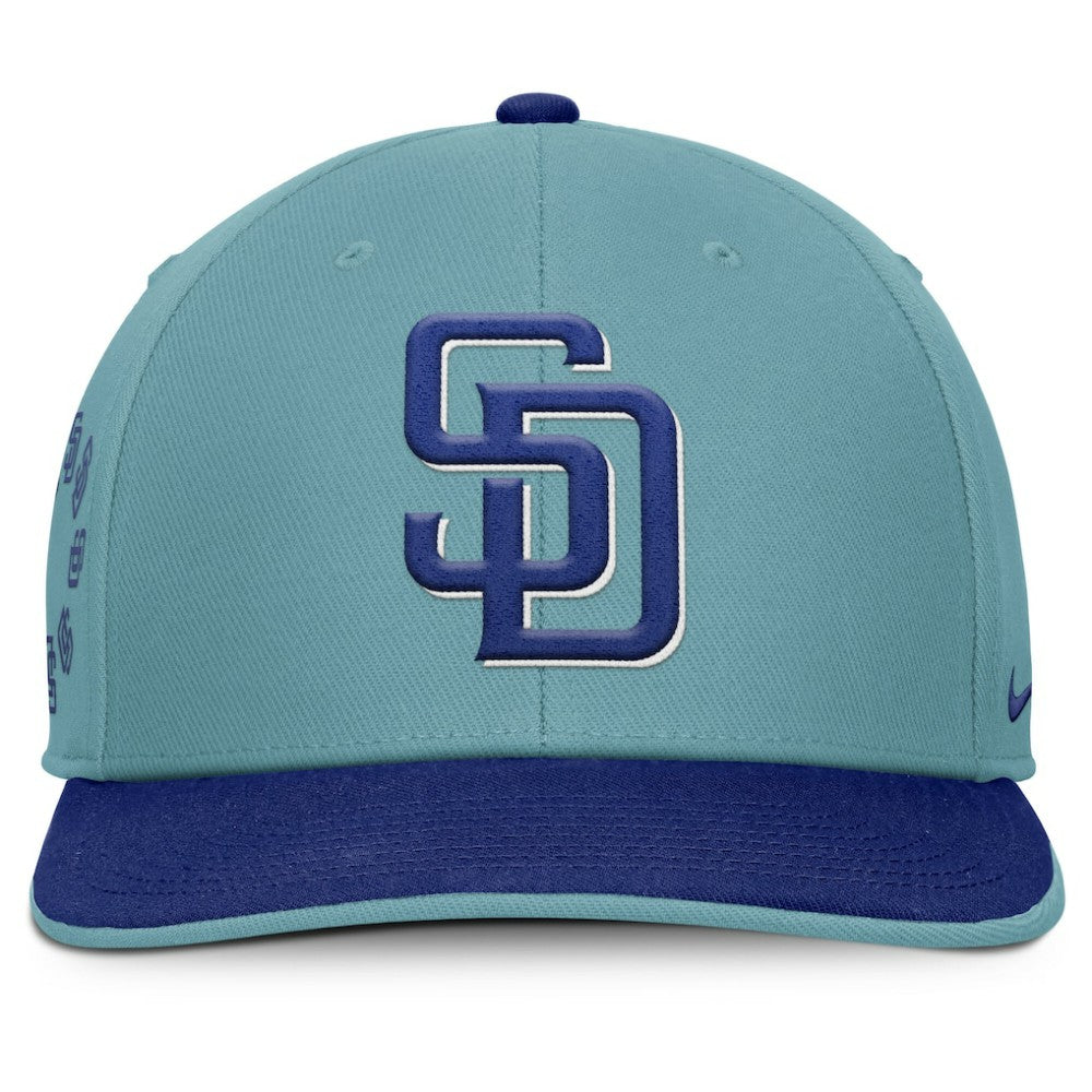 San Diego Padres Nike Father's Day Pro Performance Snapback Hat - Turquoise - Nike Online