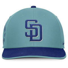 San Diego Padres Nike Father's Day Pro Performance Snapback Hat - Turquoise - Nike Online