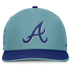 Atlanta Braves Nike Father's Day Pro Performance Snapback Hat - Turquoise - Nike Lifestyle