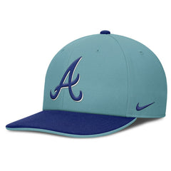 Atlanta Braves Nike Father's Day Pro Performance Snapback Hat - Turquoise - Nike Lifestyle