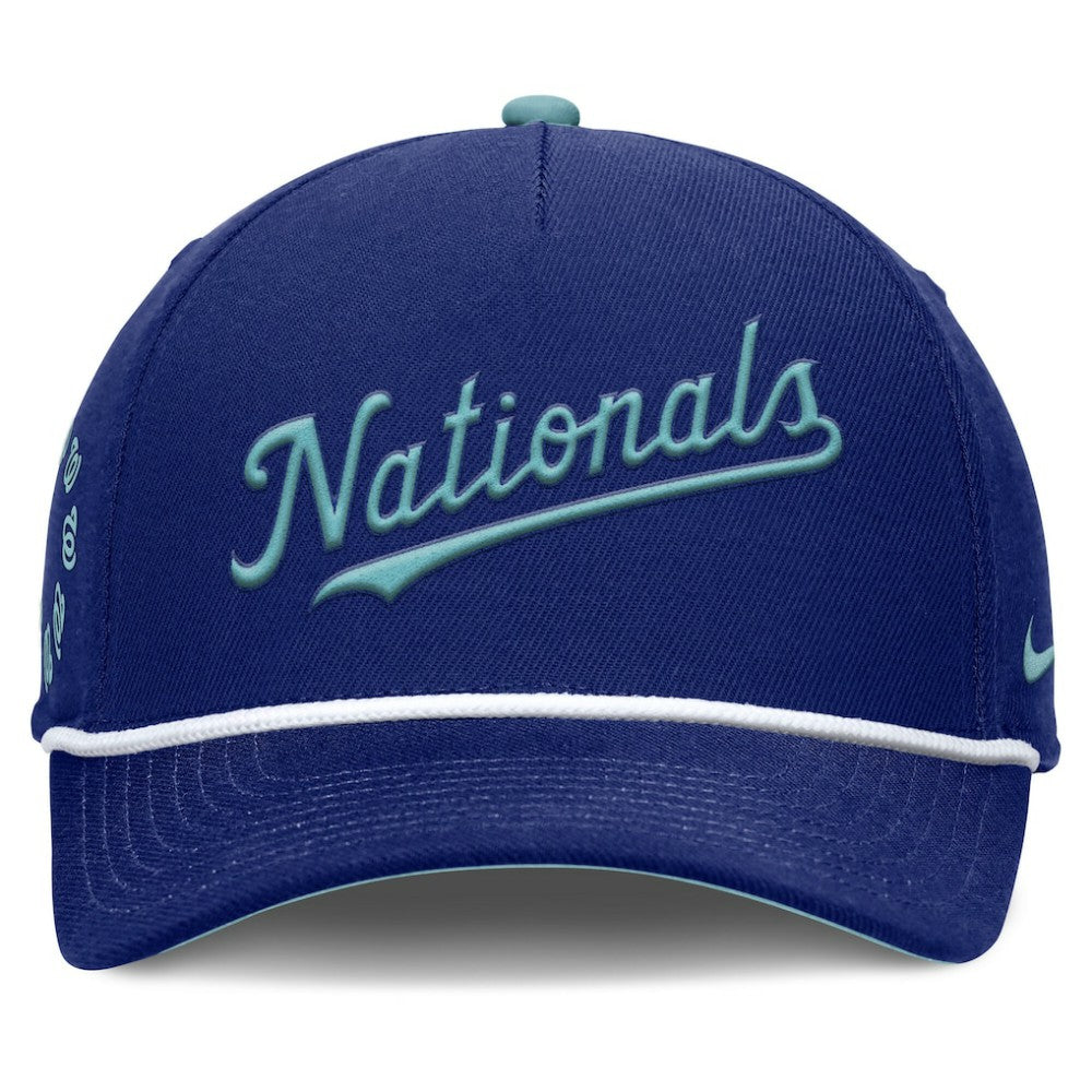Washington Nationals Nike Father's Day Rise Adjustable Hat - Royal - Nike on Sale