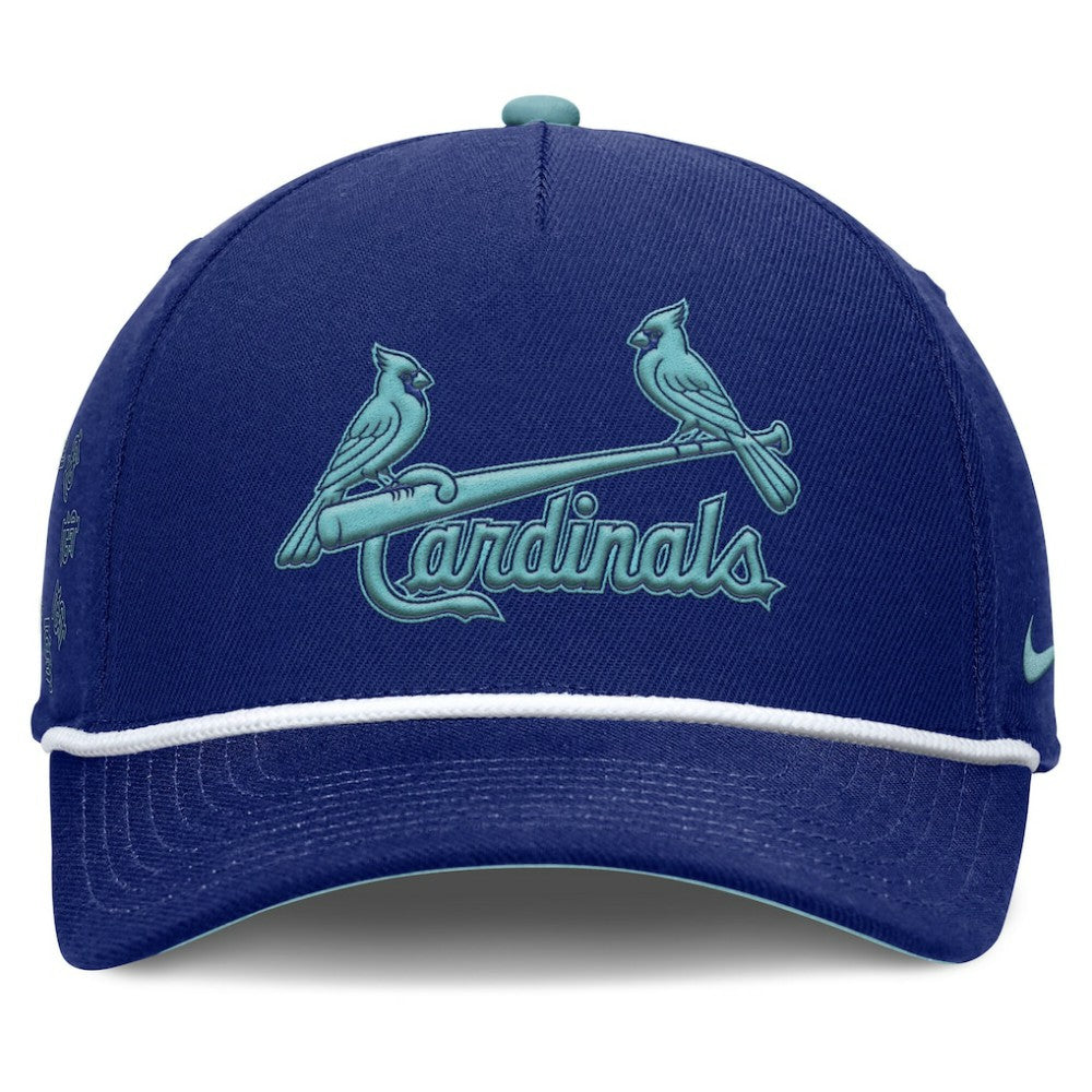 St. Louis Cardinals Nike Father's Day Rise Adjustable Hat - Royal - Nike Online