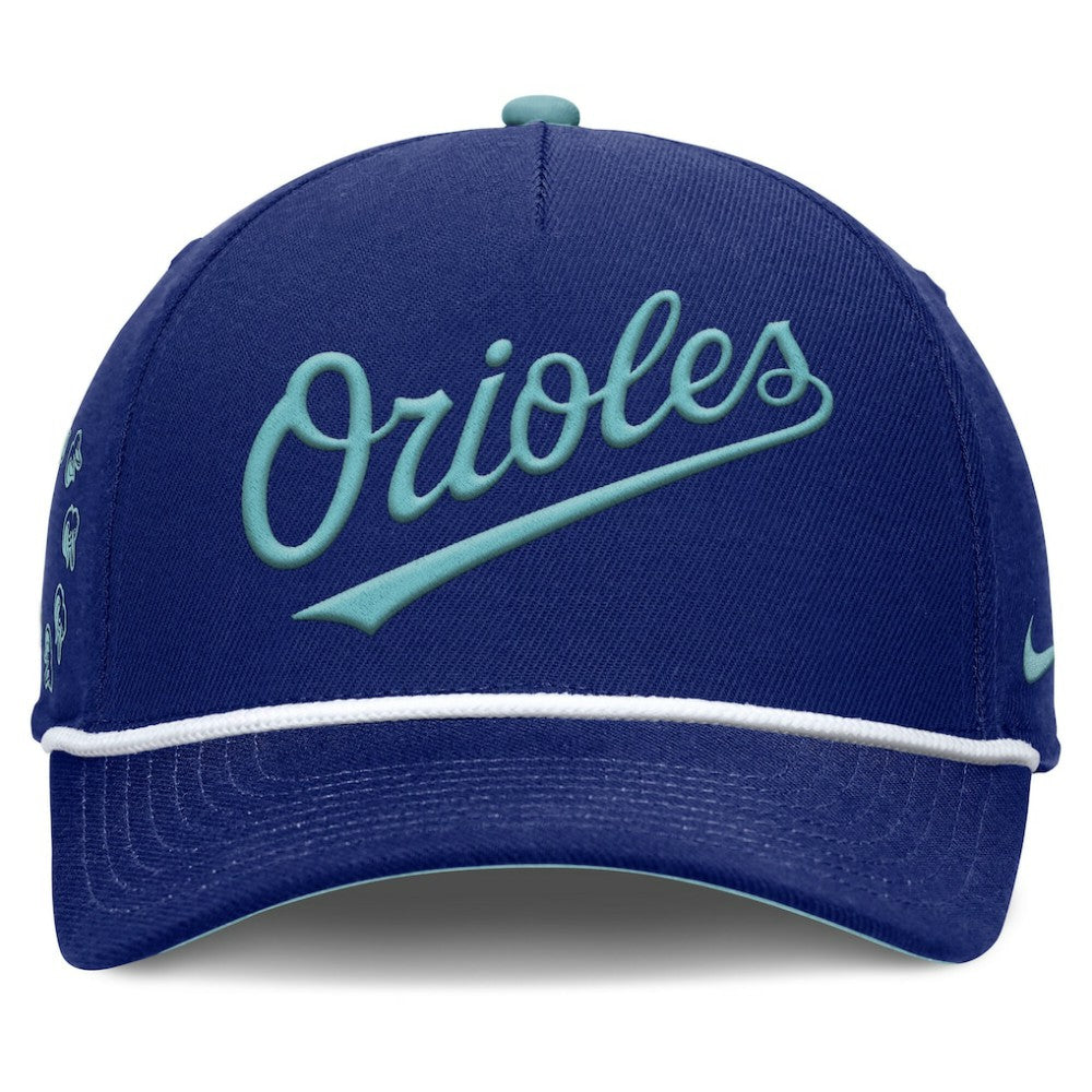 Baltimore Orioles Nike Father's Day Rise Adjustable Hat - Royal - Nike Lifestyle
