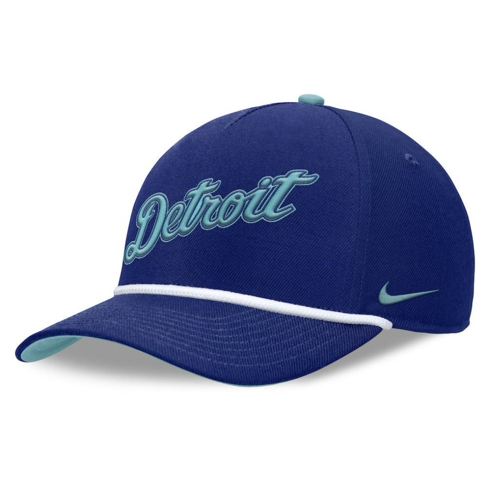 Detroit Tigers Nike Father's Day Rise Adjustable Hat - Royal - Nike Discount