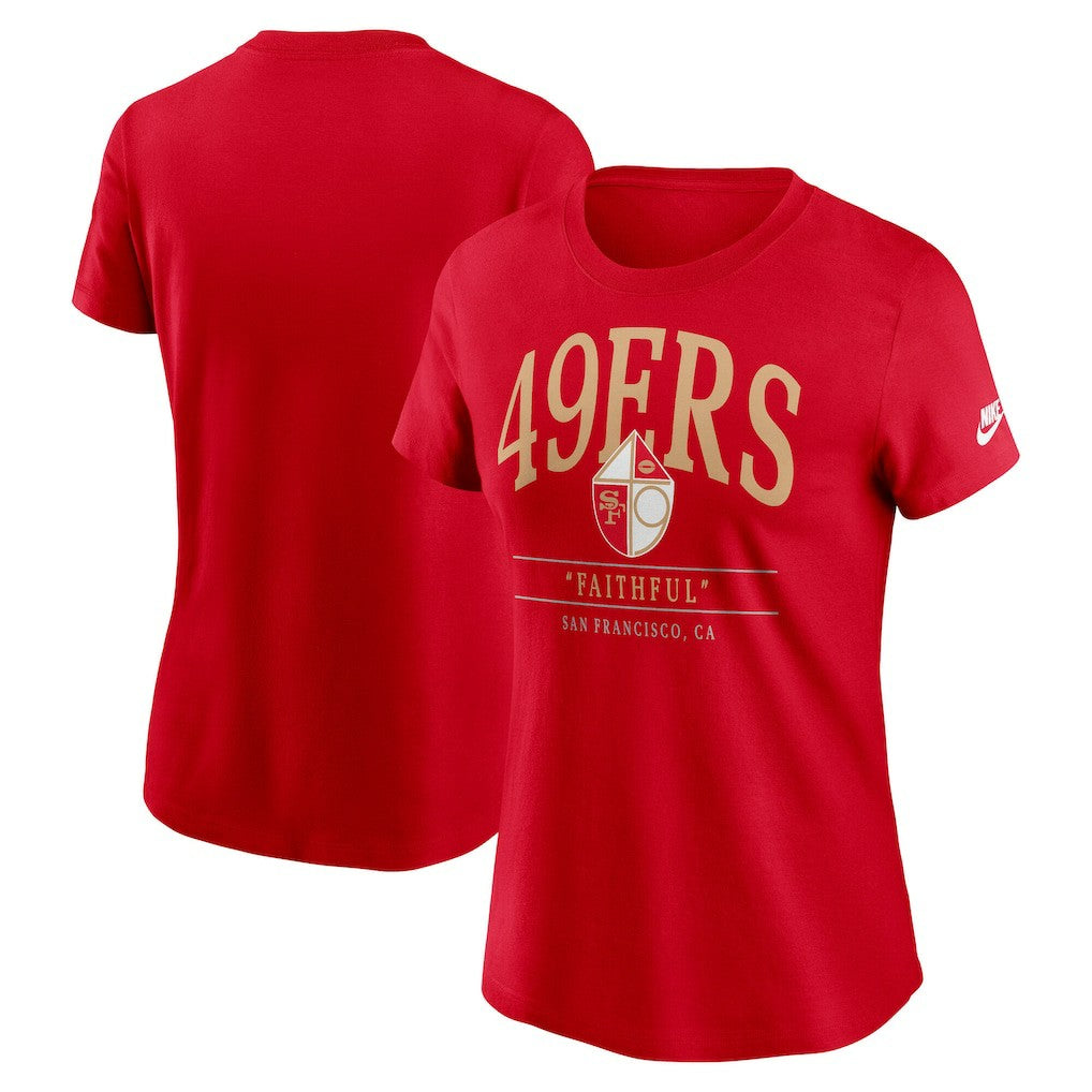 Nike San Francisco 49ers Women's Hometown Local Pack T-Shirt Scarlet