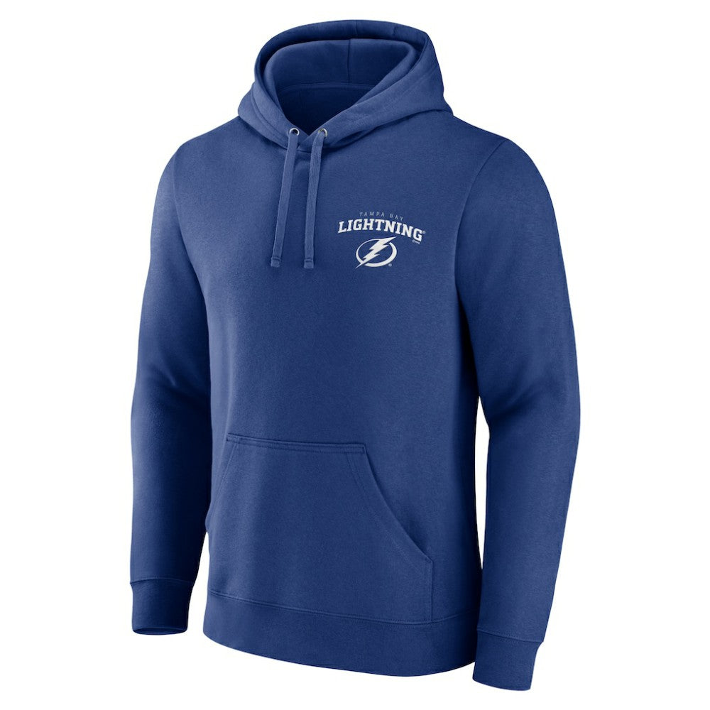 Tampa Bay Lightning Blue Team Lockup Pullover Hoodie - NHL 202391403