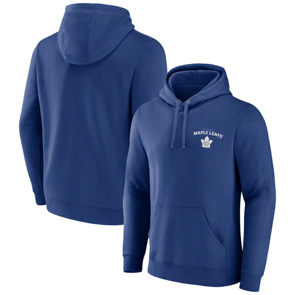 Toronto Maple Leafs Blue Team Lockup Pullover Hoodie - NHL 202391432