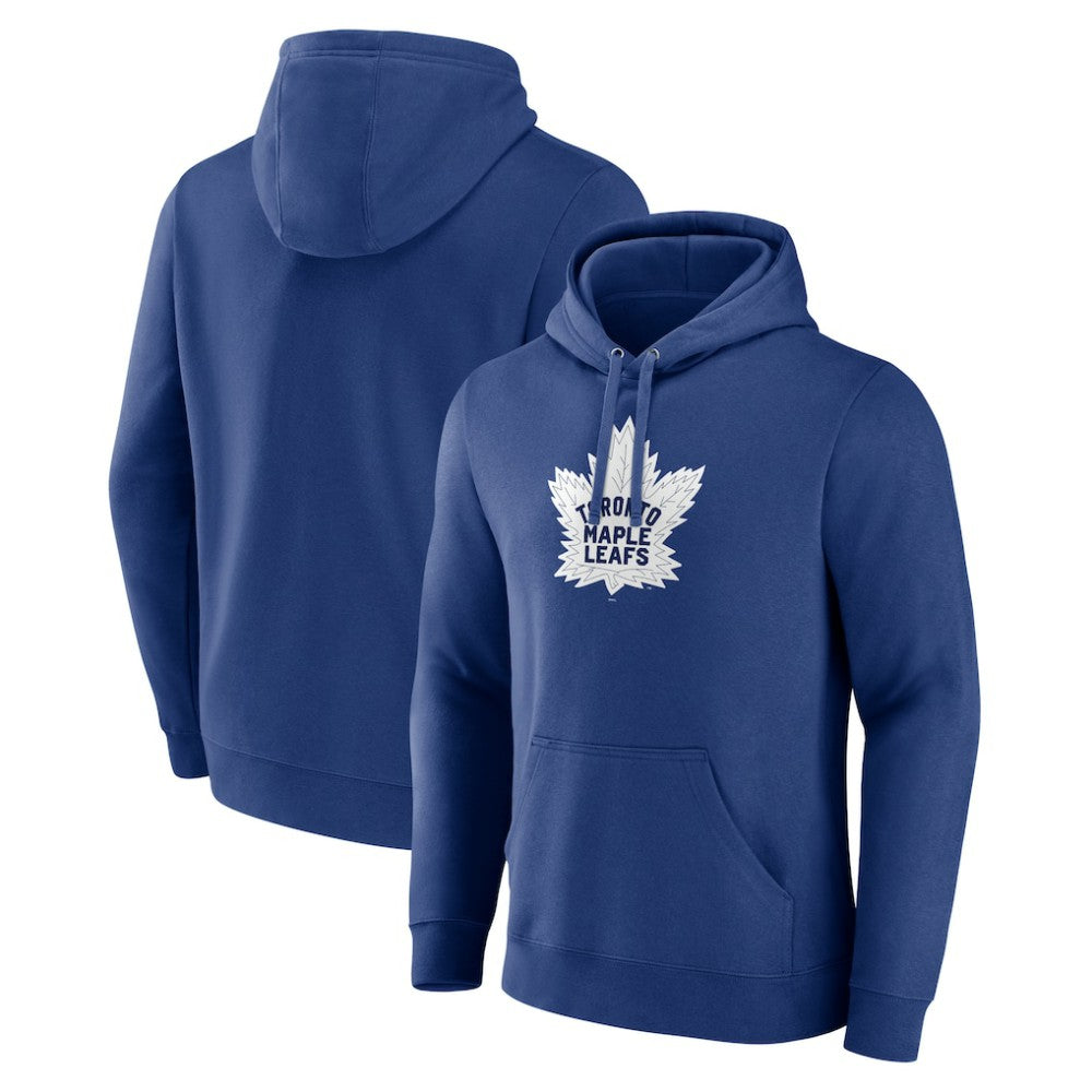 Toronto Maple Leafs Blue Primary Logo Pullover Hoodie - NHL 202391437