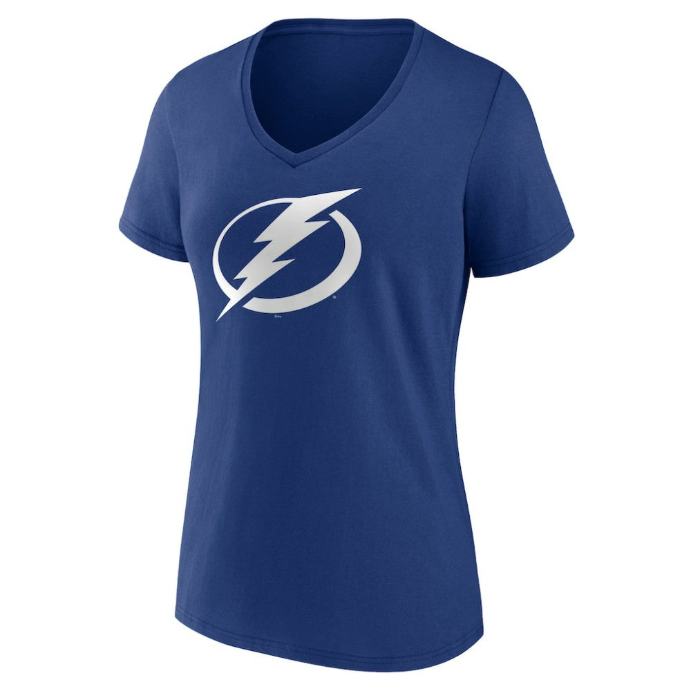 Tampa Bay Lightning Women's Primary Logo T-Shirt - Blue - NHL 202391638