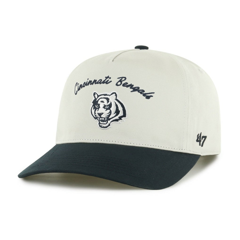 47 brand Cincinnati Bengals '47 Safe Bet Stable Hitch Adjustable Hat Cream/Black