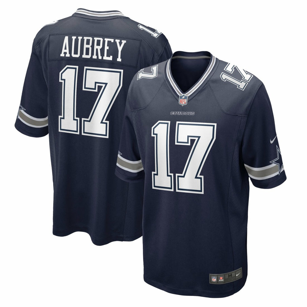 Nike Brandon Aubrey Dallas Cowboys Team Game Jersey Navy