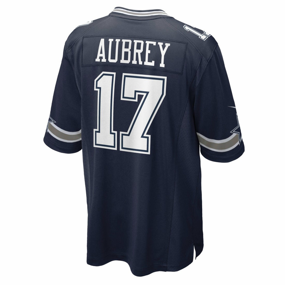 Nike Brandon Aubrey Dallas Cowboys Team Game Jersey Navy