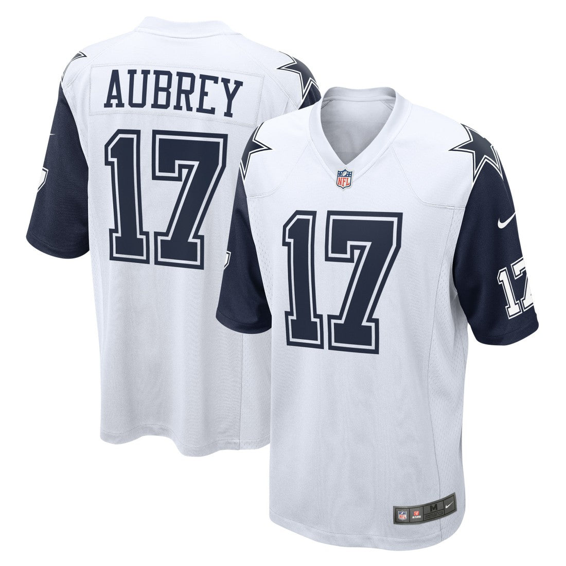 Nike Brandon Aubrey Dallas Cowboys Alternate Game Team Jersey White