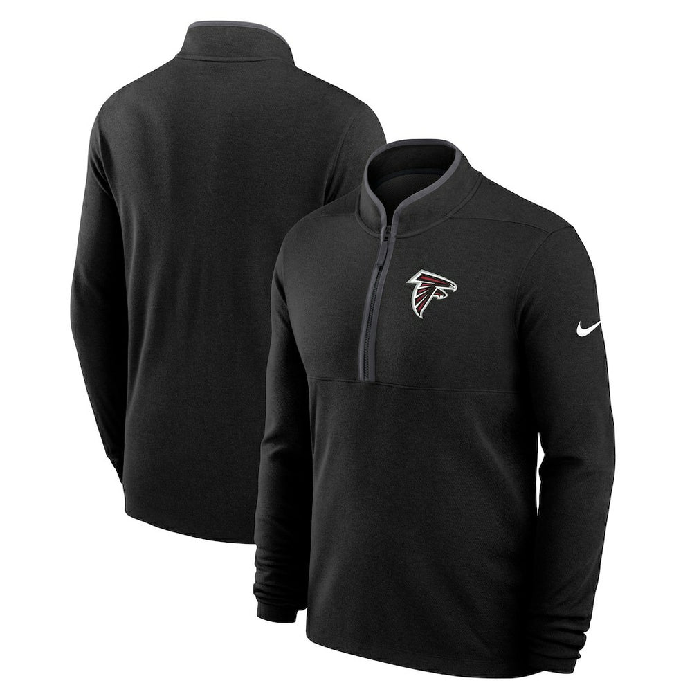 Nike Atlanta Falcons Lightweight Victory Dri-FIT Half-Zip Pullover Black