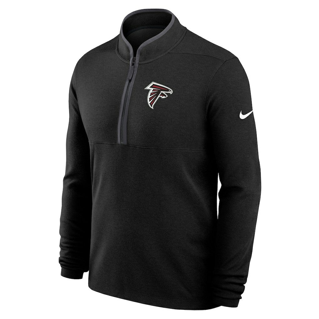 Nike Atlanta Falcons Lightweight Victory Dri-FIT Half-Zip Pullover Black