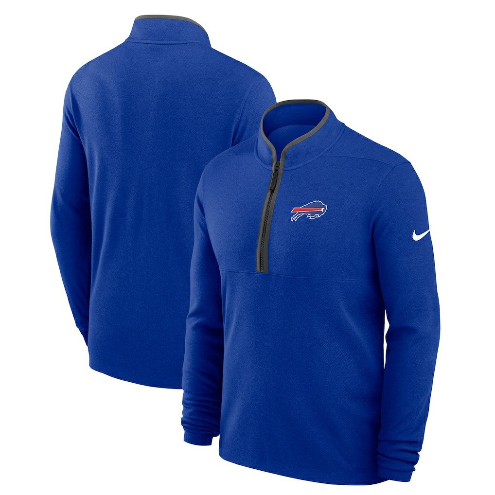 Nike Buffalo Bills Lightweight Victory Dri-FIT Half-Zip Pullover Royal