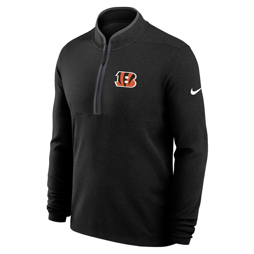 Nike Cincinnati Bengals Lightweight Victory Dri-FIT Half-Zip Pullover Black