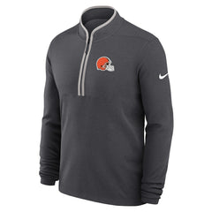 Nike Cleveland Browns Lightweight Victory Dri-FIT Half-Zip Pullover Anthracite