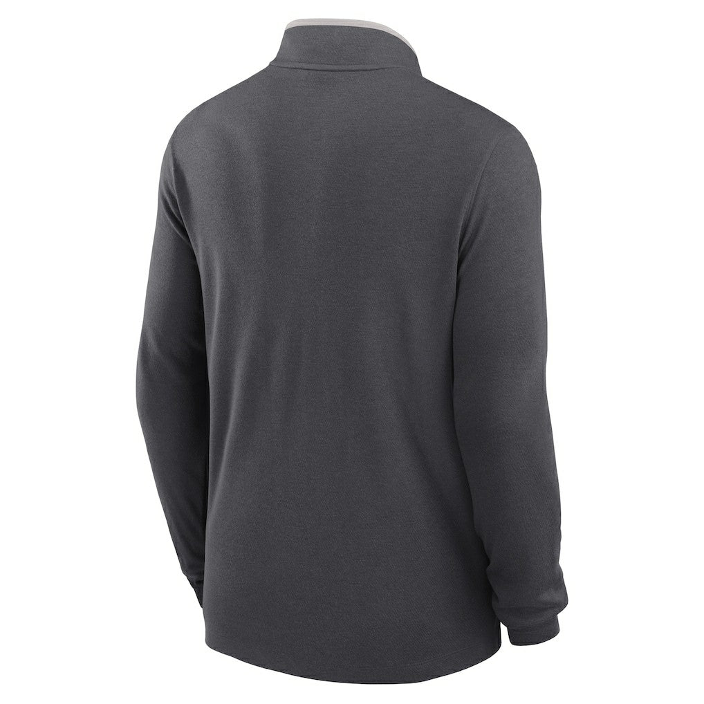 Nike Cleveland Browns Lightweight Victory Dri-FIT Half-Zip Pullover Anthracite