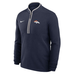 Nike Denver Broncos Lightweight Victory Dri-FIT Half-Zip Pullover Navy